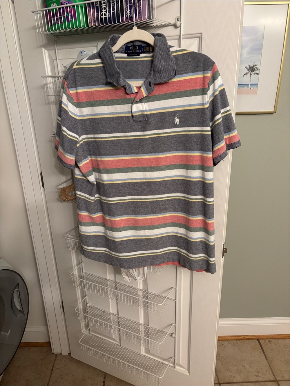 Polo Ralph Lauren Striped Polo size Large